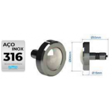 Led COB Aço Inox 316 RGB 10 W