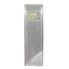 Porta para sauna Sodramar em aço inox 0,57 x 1,90 mt